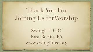 Zwingli UCC of East Berlin PA Live Stream [upl. by Eceinal278]