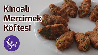 Kinoalı Mercimek Köftesi Glutensiz Az Yağlı [upl. by Selmore]