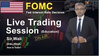 FOMC Live Trading Session  USA High Impact News  Fed Interest Rate Decision [upl. by Jabin245]