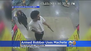 Caught On Video Machete Attack At Grocery Store Might Be Linked To Recent Violent Ambushes [upl. by Nospmis]