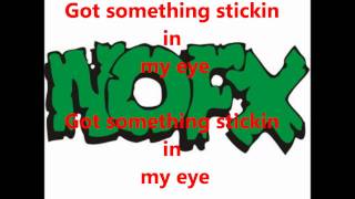 Stickin In My Eye Lyrics [upl. by Nivle]