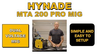 hynade MTA 200PRO MIG Welder Review Work with Spool Gun Gas Gasless Multiprocess Welders High qual [upl. by Simona]