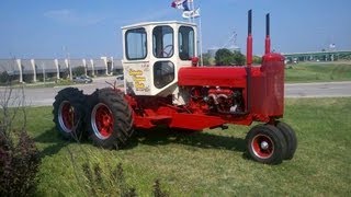 1957 Custom Built Tractor amp Forage Chopper in Iowa [upl. by Ebbarta569]