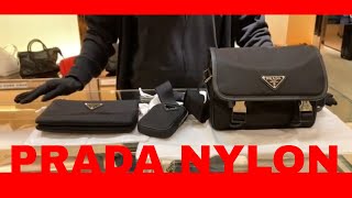 潮人必買  Prada Nylon shoulder bag [upl. by Segroeg]