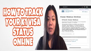 HOW TO TRACK YOUR K1 VISA STATUS ONLINE K1 VISA PROCESSING TIME 2023 [upl. by Arreis]