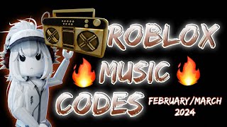 ROBLOX MUSIC CODES BEEN TESTED WORKING FebruaryMarch 2024 [upl. by Maxia]