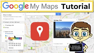 Google My Maps Tutorial [upl. by Aamsa99]