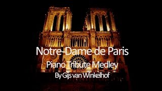 NotreDame de Paris  Piano Tribute Medley Gijs Van Winkelhof [upl. by Egiedan859]