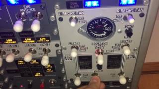 Boeing 737 cockpit systems review prosim737 [upl. by Calandria]