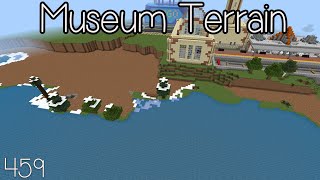 How To Build Stampys Lovely World 459 Museum Terrain Part 1 [upl. by Rheba]