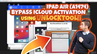 iPad Air A1474 iCloud UnlockBypass using UnlockTool Untethered iOS 1256 Working [upl. by Eizus]