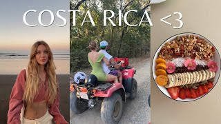 COSTA RICA VLOG how I stayed in shape baby turtles atv crash lol [upl. by Ahtanaram]