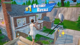 Eleven Hawkins Lab Gameplay with Driver Pickaxe ✨🤍 Fortnite Skin Showcase [upl. by Calore460]