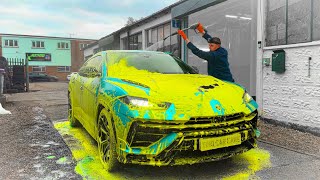 How To Deep Clean A Lamborghini [upl. by Lamahj552]