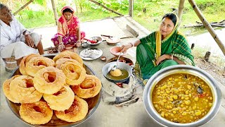 আজ বাড়িতে সবথেকে সহজ পদ্ধতিতে ঢাকাই পরোটা বানালাম সাথে স্পেশাল ঘুগনি  dhakai porota [upl. by Fradin]