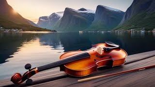 Heavenly Violin amp Cello 🎻 50 Beautiful Instrumentals 🎻 4k Norway Scenic Relaxation [upl. by Gerdeen844]