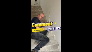 Comment tracer un escalier en carrelage [upl. by Joli10]