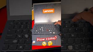 How is this possible Lenovo Thinkpad Keyboard destroyed shorts [upl. by Lewellen]