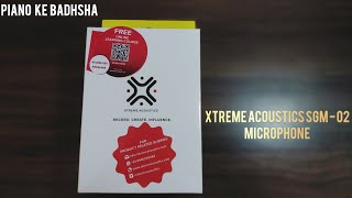 Xtreme Acoustics Sgm  02 Microphone Unboxing Under Rs 1000 Link In Description Of This Microphone [upl. by Griggs945]