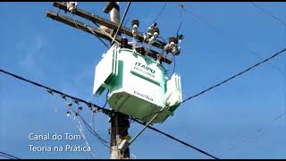 Transformador ecológico ao vivo  providências tecnológicas nas redes elétricas [upl. by Lyrak]