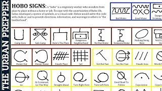 Hobo Signs Survival Communication Symbols by TheUrbanPrepper [upl. by Anomahs987]