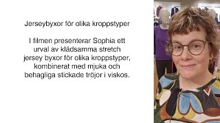 Jerseybyxor för olika kroppstyper [upl. by Ymrej]