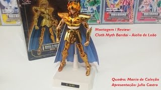 Cloth Myth Ex Aiolia de Leão Bandai  Mania de Coleção Review e Montagem [upl. by Editha]