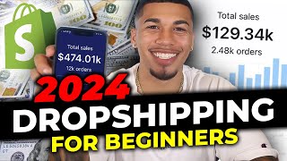 How To Start Shopify Dropshipping in 2024 FOR BEGINNERS [upl. by Llirret]