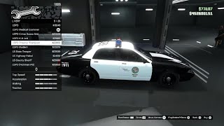 Vapid Stanier LE Cruiser customization gta online [upl. by Refynnej]