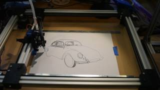 2020 DRAWbot VW Beetle [upl. by Leunamesoj]