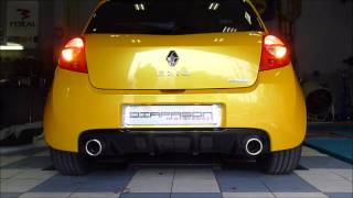 AKRAPOVIC Exhaust  Renault Clio 3 RS [upl. by Abernathy]