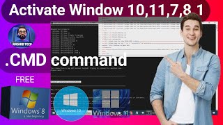 How to activate windows 10 for free 100  How to remove go to setting to activate window  Rashid [upl. by Collen]