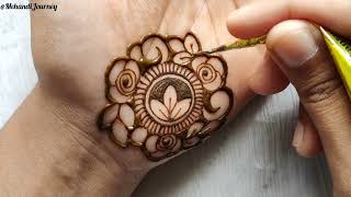 Beautiful Modern Style Mehndi Design  Easy Stylish Mehndi Design  Mehndi ka Design  Mehendi 2024 [upl. by Thierry492]