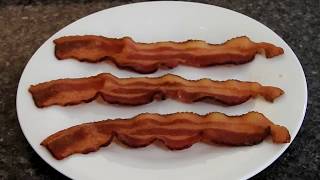 How to cook Bacon in the Microwave without a mess [upl. by Ahsemac]