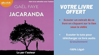 Jacaranda Geël Faye livre audio [upl. by Elokkin384]