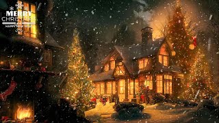 Peaceful Instrumental Christmas Music  Relaxing Christmas music quotSnowy Christmas Nightquot [upl. by Harelda]