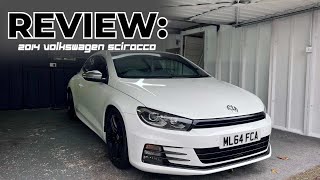 VOLKSWAGEN SCIROCCO REVIEW [upl. by Suoirred892]