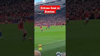 Joshua Zirkzee Goal vs Everton  Manchester United vs Everton manchesterunited everton allgoals [upl. by Bobby]