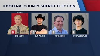 Four candidates including incumbent vying for Kootenai County Sheriff position [upl. by Enelaehs]