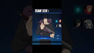 Team Toji vs Team Gojo  Thanks For 200k subscribe [upl. by Norag337]