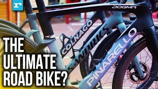 Pinarello Dogma F v SWorks Tarmac v Colnago V4Rs v Cervelo S5 2023 TdF bikes Ridden amp RATED [upl. by Orpheus157]