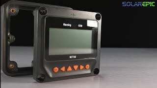 SolarEpic EPEVER MT50 Remote Meter LCD Display [upl. by Lertsek]