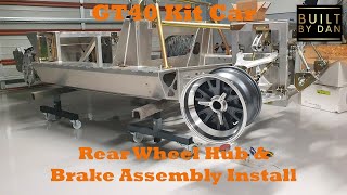 GT40 Kit Car Build  Ep 15 – Rear Wheel Hub amp Brake Assembly Install [upl. by Heidy143]