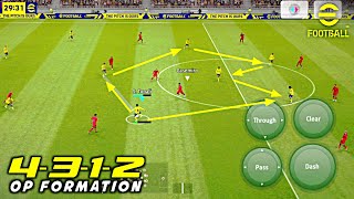 Playing 4312 Feeling Nostalgia in eFootball 2023 Mobile [upl. by Eiddet]