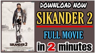 How To Download Sikander 2 Full HD Punjabi Movie [upl. by Llerad]