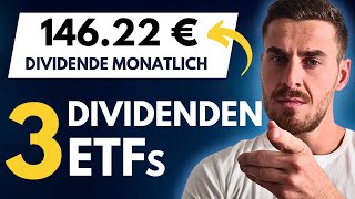 Top 3 Monatliche Dividenden ETFs für passives Einkommen in 2024 Hohe Dividendenrendite [upl. by Assiar]