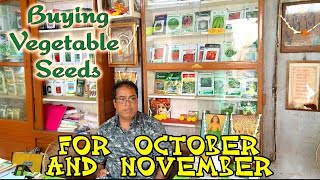 Best Vegetable Seeds for growing in October and November Check the Brands and Prices thereof [upl. by Lilia687]