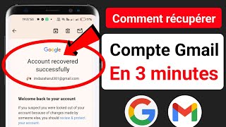 Comment récupérer un compte Gmail  Solutions Recovery [upl. by Jeralee]