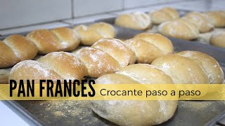 PAN FRANCES PERUANO Receta pasó a paso 😋 [upl. by Dranyl]