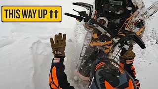 Snowmobile Adventures Goes Wrong in Canadian Backcountry [upl. by Yolanthe847]